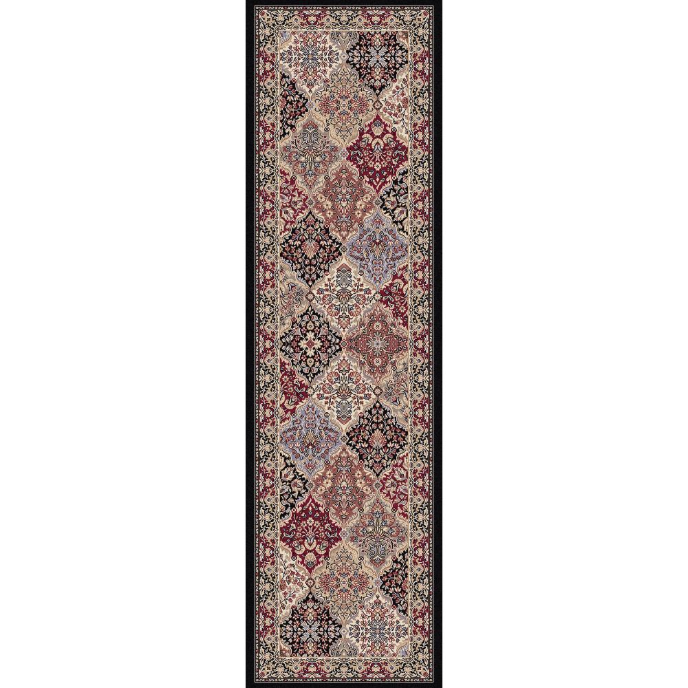 Dynamic Rugs 57008-3233 Ancient Garden 2.2 Ft. X 11 Ft. Finished Runner Rug in Multi